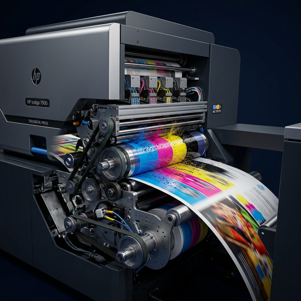 HP Indigo 7900 Digital Press Printing Engine